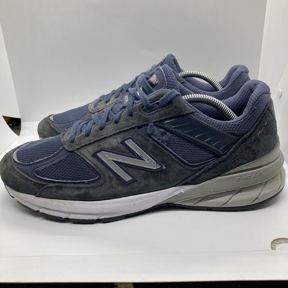 New Balance 990v5 M990NV5 Mens 11 Navy Blue Running Shoes Sneaker Made In USA - Picture 1 of 10